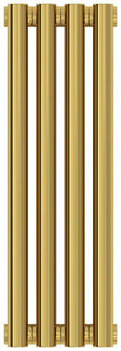 Радиатор Сунержа 03-0301-5004 Эстет-1 отопительный н/ж 500х180 мм/ 4 секции, золото