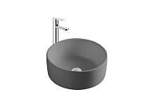 Раковина Aquatek AQ5118-MG для установки на столешницу, 40х40 см, серый матовый Раковина Aquatek AQ5118-MG для установки на столешницу, 40х40 см, серый матовый