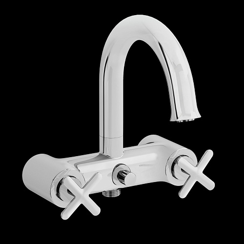 Смеситель Vitra A42893 Origin Classic для ванны двухвентильный, хром Смеситель Vitra A42893 Origin Classic для ванны двухвентильный, хром