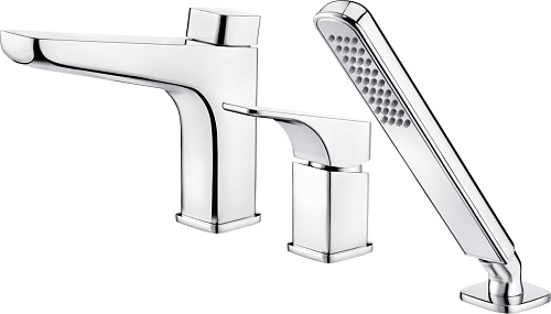 Смеситель Deante BQH_013M Hiacynt на борт ванны на 3 отверстия, хром Смеситель Deante BQH_013M Hiacynt на борт ванны на 3 отверстия, хром