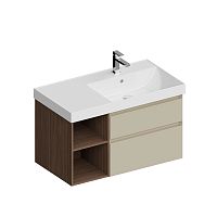 Тумба под раковину KERAMA MARAZZI CUBO CUB.90.2Rh\LIM.N Тумба под раковину KERAMA MARAZZI CUBO CUB.90.2Rh\LIM.N