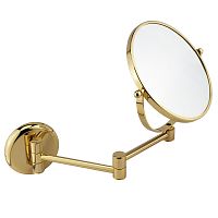 Зеркало Migliore 21983 оптическое на шарнирах (3х), золото
