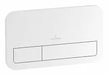 Клавиша смыва Villeroy & Boch 92249068 Viconnect двойного, белый