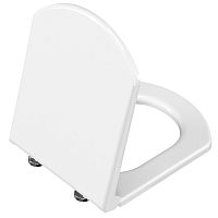 Крышка-сиденье Vitra 124-003-009 Serenada для унитаза микролифт, белое Крышка-сиденье Vitra 124-003-009 Serenada для унитаза микролифт, белое
