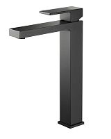 Смеситель Aquatek AQ1604MB Либра для раковины, без донного клапана, черный матовый