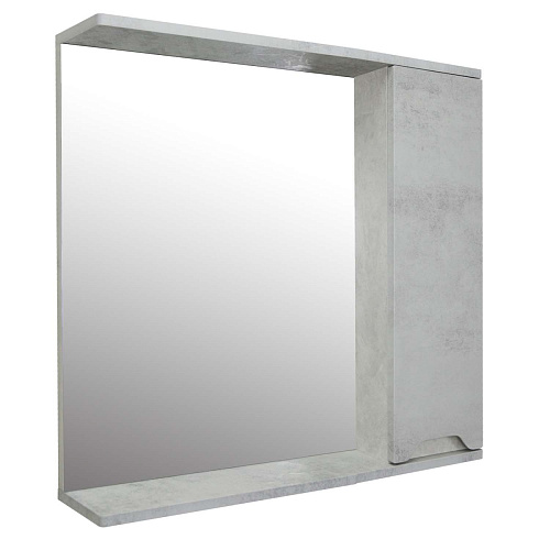 Зеркальный шкаф Loranto CS00086987 Florena 60х80 см, серый матовый купить недорого в интернет-магазине Керамос