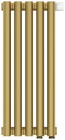 Радиатор Сунержа 032-0311-5005 Эстет-1 отопительный н/ж EU50 правый 500х225 мм/ 5 секций, матовое золото