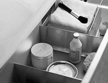 Комплект оснащения Keuco 34070170000 Royal Reflex: разделители для тумбы, алюминий серебристый анодированный (E6 EV1)