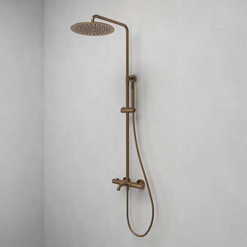 Душевая система с термостатом ABELSBERG Fluida SNS75102BC Душевая система с термостатом ABELSBERG Fluida SNS75102BC