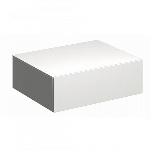Боковой шкаф Geberit 500.507.01.1 Xeno подвесной, 58х46 см, белый купить недорого в интернет-магазине Керамос