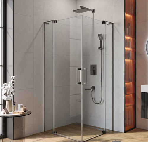 Душевой уголок Cezares Slider SLIDER-A-2-90/100-C-GM