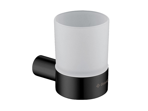 Стакан Deante ADR_N911 Round для зубных щеток, Nero (черный) купить недорого в интернет-магазине Керамос