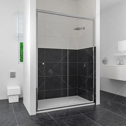 Душевая дверь RGW CL-12 04091210-51 Classik раздвижная 100х185 см, стекло - шиншилла Душевая дверь RGW CL-12 04091210-51 Classik раздвижная 100х185 см, стекло - шиншилла снят с производства