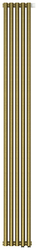 Радиатор Сунержа 05-0321-1805 Эстет-0 отопительный н/ж EU50 правый 1800х225 мм/ 5 секций, состаренная бронза