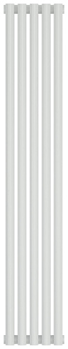 Радиатор Сунержа 12-0332-1205 Эстет-00 отопительный н/ж 1200х225 мм/ 5 секций, белый