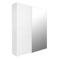 Зеркальный шкаф Loranto CS00086967 Santorini 70х60 см, белый глянцевый