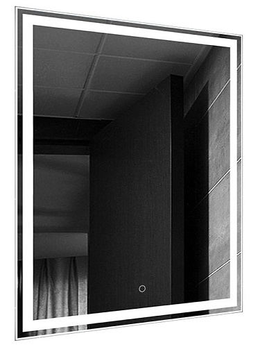 Зеркало Loranto CS00058006 Стиль, 60х80 см, белое купить недорого в интернет-магазине Керамос