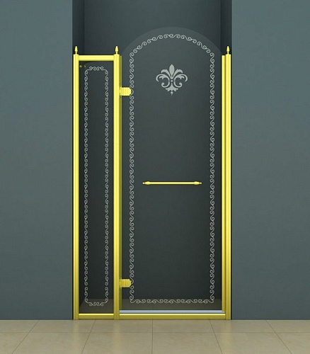 Душевая дверь в нишу Cezares RETRO-B-12-120-CP-G-L (RETRO-A-B-12-120-CP-G-L)