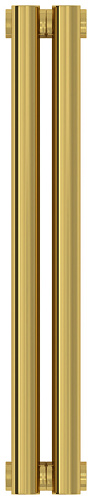 Радиатор Сунержа 03-0302-5002 Эстет-11 отопительный н/ж 500х90 мм/ 2 секции, золото
