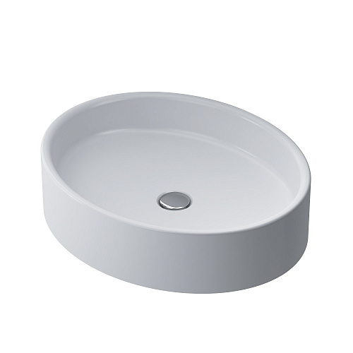 Раковина AM.PM M8FWCC20550WG Func, накладная, овальная, 55 см, белый глянец Раковина AM.PM M8FWCC20550WG Func, накладная, овальная, 55 см, белый глянец