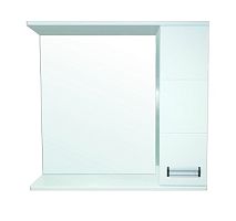 Зеркальный шкаф Loranto CS00049720 Дина, 75х70 см, белый