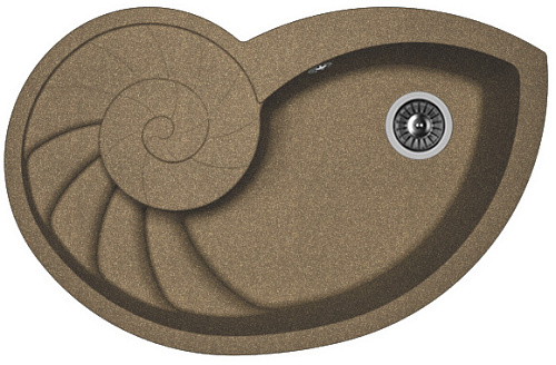 Мойка для кухни Florentina 20.350.E0820.105 Наутилус 82х53 см, с крылом, коричневая Мойка для кухни Florentina 20.350.E0820.105 Наутилус 82х53 см, с крылом, коричневая снят с производства