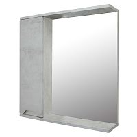 Зеркальный шкаф Loranto CS00086986 Florena 60х70 см, серый матовый