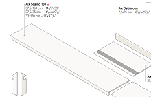 Ступень AtlasConcorde AIX AixCendreScalino75