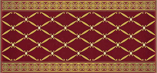 Декор Ape Capricho De Los Zares PamiatBurdeos 9.2x20 снят с производства