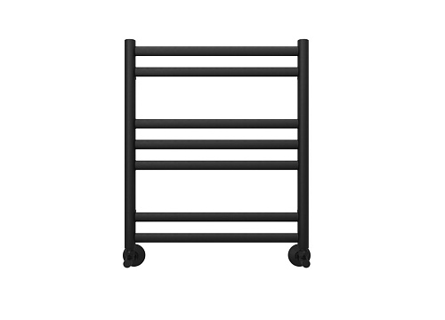 Полотенцесушитель водяной Aquatek AQ RO0760BL Оберон П7 50х60 см, подключение нижнее/диагональное, черный муар Полотенцесушитель водяной Aquatek AQ RO0760BL Оберон П7 50х60 см, подключение нижнее/диагональное, черный муар