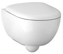 Унитаз Geberit 500.803.00.1 Renova Compact подвесной, 37х49 см, безободковый Rimfree, белый