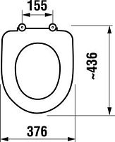 Крышка-сиденье для унитаза Jika OLYMP 932843000009