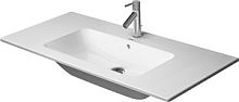 Раковина Duravit 2336100030  ME by Starck для мебели с переливом, с 3 отв. под смеситель, 103x49 см, белая