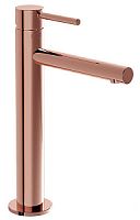 Смеситель Vitra A4255726 Origin для раковины-чаши, высокий, медь