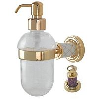 Дозатор для жидкого мыла Boheme Murano Gold 10912-V-G