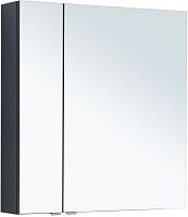 Зеркальный шкаф Aquanet 00277535 Алвита New без подсветки, 80х85 см, серый