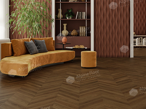 Ламинат AlpineFloor АРТ-ШЕВРОН CHEVRON ART LF109-09