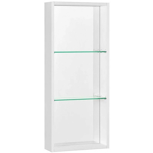 Зеркальный шкаф Акватон 1A205802ANW70 Кантара 36х85 см, дуб полярный купить недорого в интернет-магазине Керамос