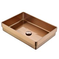 Раковина встраиваемая сверху Abber WASSER KREIS AF2401MRG