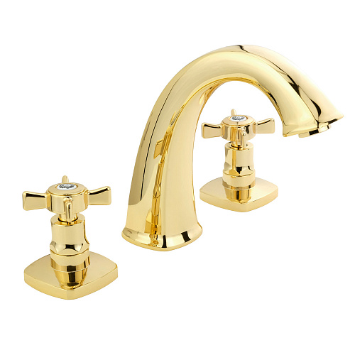 Смеситель Migliore 28508 Korona для раковины, золото