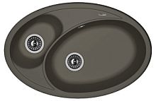 Мойка для кухни Florentina 20.265.E0780.302 Селена 78х51 см, антрацит