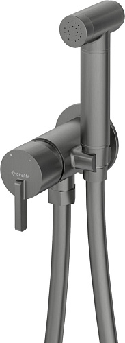 Смеситель Deante BQS_D34M Silia встраиваемый с гигиеническим, Titanium (титан) Смеситель Deante BQS_D34M Silia встраиваемый с гигиеническим, Titanium (титан)