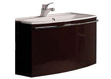 Тумба с раковиной Акватон Севилья 1A1264K0SE340, гранат