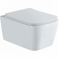 Унитаз подвесной Aquatek AQ1148N-00 Либра 50х35 см, безободковый, белый