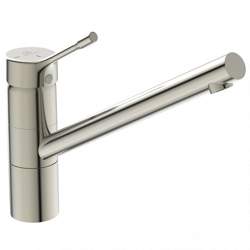 Смеситель Ideal Standard BC295GN Ceralook для кухонной мойки, Silver Storm (серебряный шторм) Смеситель Ideal Standard BC295GN Ceralook для кухонной мойки, Silver Storm (серебряный шторм)