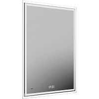 Зеркало Kerama Marazzi TE.mi.60 Tecno, 60х80 см, c LED подсветкой/функцией антизапотевание, белый глянец Зеркало Kerama Marazzi TE.mi.60 Tecno, 60х80 см, c LED подсветкой/функцией антизапотевание, белый глянец