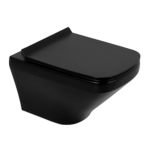 Комплект Унитаз+Сиденье BelBagno Sela BB3201CHR-MB/BB3201SC-MB Комплект Унитаз+Сиденье BelBagno Sela BB3201CHR-MB/BB3201SC-MB