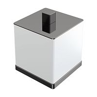 Дозатор для ватных дисков Boheme Qubic 10964-SGM