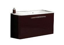 Тумба под раковину Акватон Валенсия 110 1A123701VA340 гранат, 109х50х43
