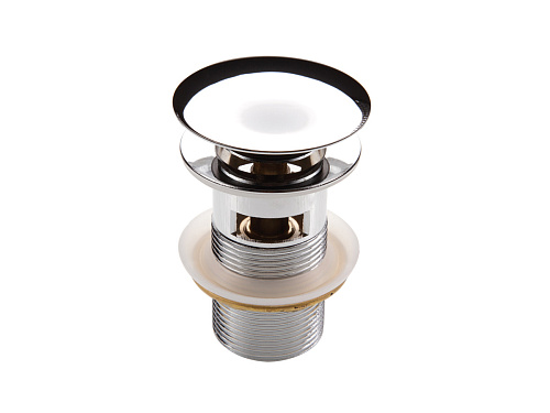 Клапан Deante NHC_010B Cascada для раковины Click-Clack - с переливом, хром